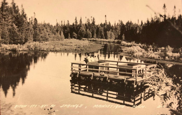 Kitch-iti-kipi - Postcard (newer photo)
